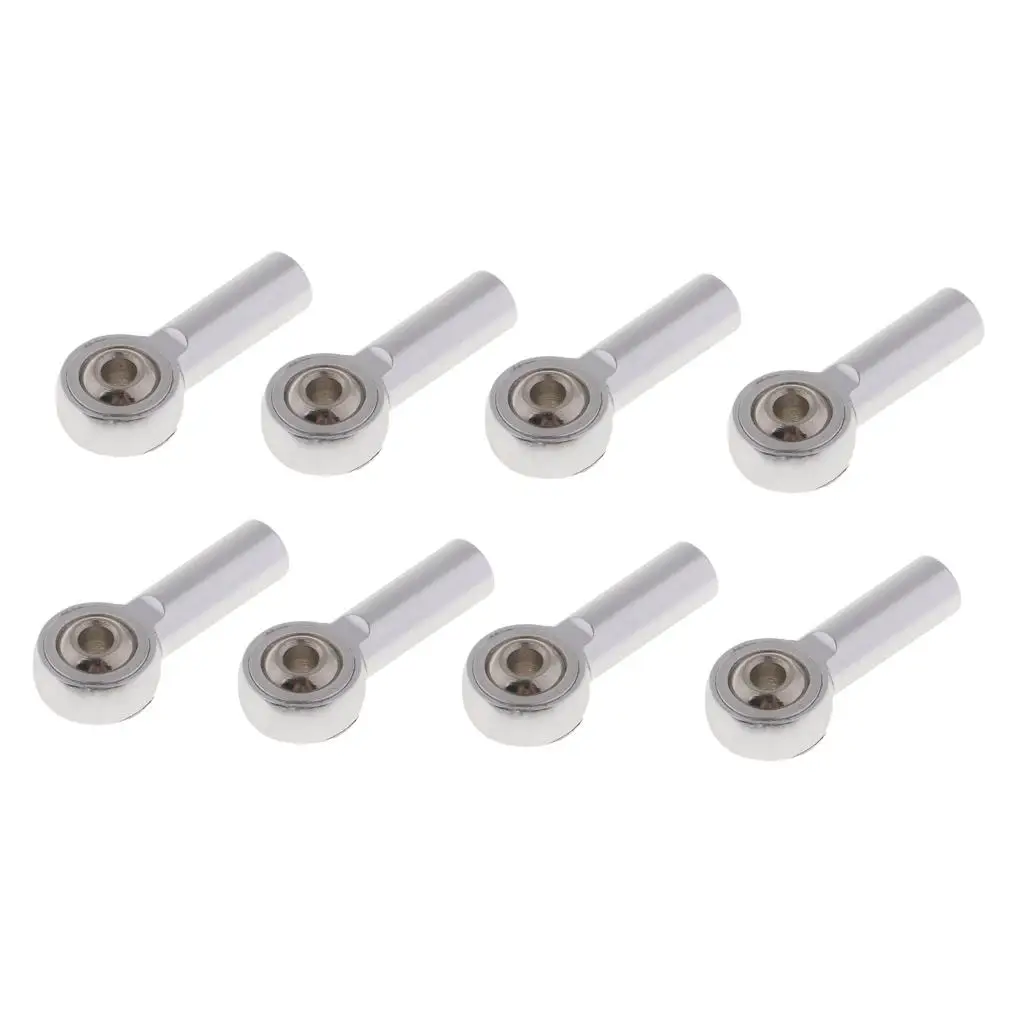 RC Car Ball Joint End Metal Push Rod Nylon Universal Head Connector for Model Helicopter Crawler Spare Parts