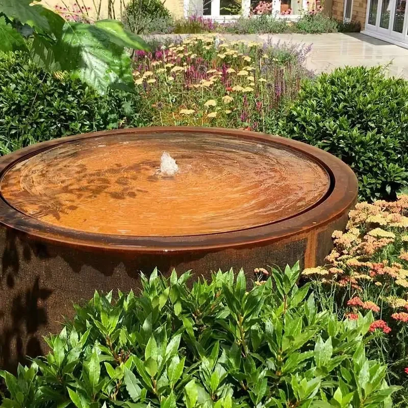 For Water Fountain Home Decor Garden Water Curtain Backyard Waterfall