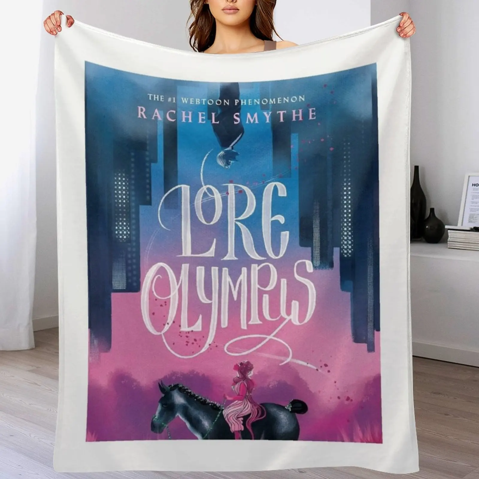 New Lore Olympus Graphic Throw Blanket Retros cosplay anime Blankets