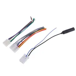 Car Stereo CD Player Speaker Wiring Harness & Antenna For /Corolla//Lux Etc Car Accessories
