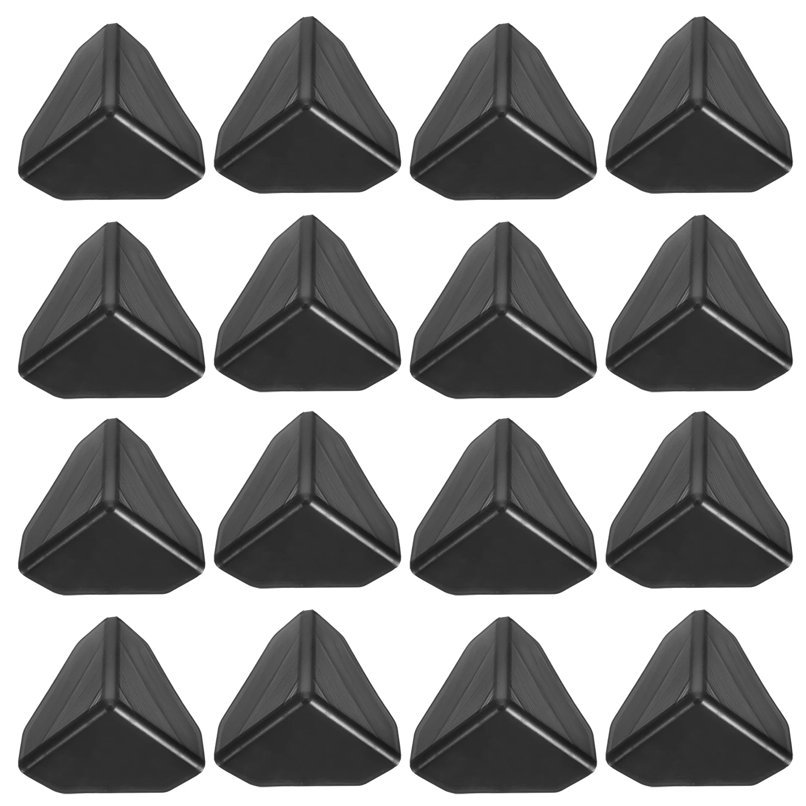 100 قطعة من واقيات الزوايا باللون الأسود الناعم لواقي الحواف للأطفال وكبار السن ووسادة طاولة المكتب الآمنة #6