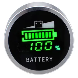 Indicatore di capacità della batteria al litio al piombo acido DC 6-120V LED voltmetro digitale Tester di tensione 12V 24V 36V 48V 60V 72V 120V