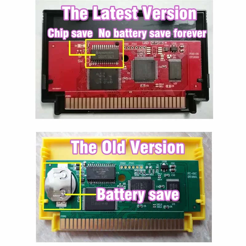 The Latest 2025 DUO GAMES OF NES 852 in 1(405+447)Game Cartridge for NES Console  Total 852 Games 1024MBit Flash Chip in Use