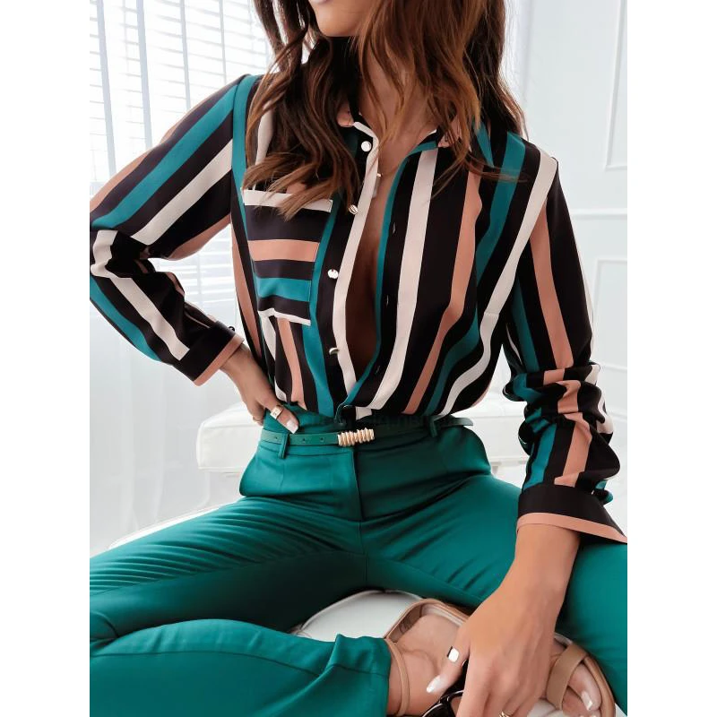 الربيع الصيف الأزهار طباعة طويلة Sve المرأة irt 2023 جديد Sle البوليستر مطاطا الألياف عبر الحدود Faion بلوزة للسيدات