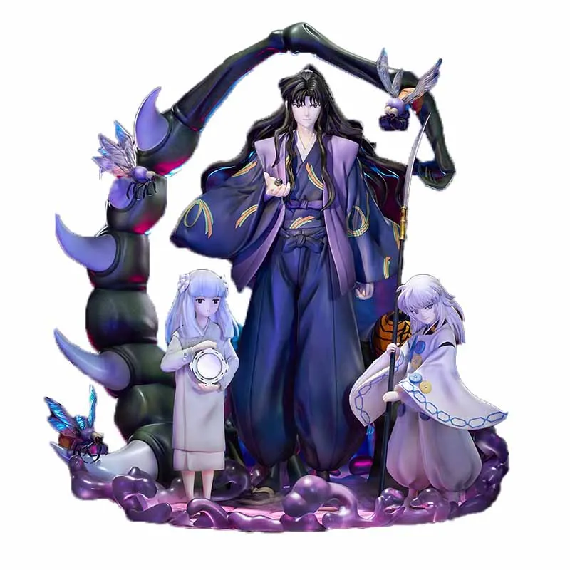 本物のhunyu-Naraku hakotshkanna inuyashaキャラクター玩具,本物のコレクションモデル,32cm,オリジナル