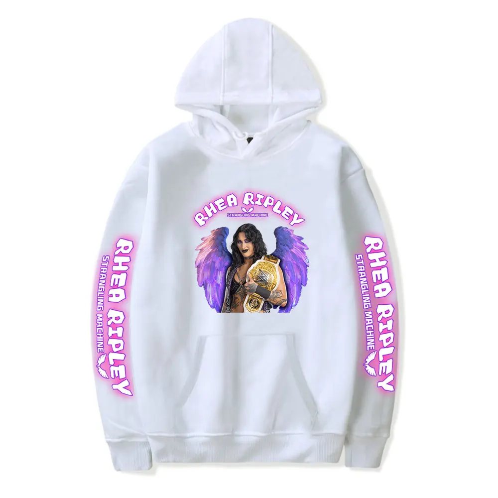 

Rhea Ripley Merch Толстовка для мужчин и женщин Спортивный пуловер в стиле хип-хоп Толстовка Harajuku y2k футболка Топ