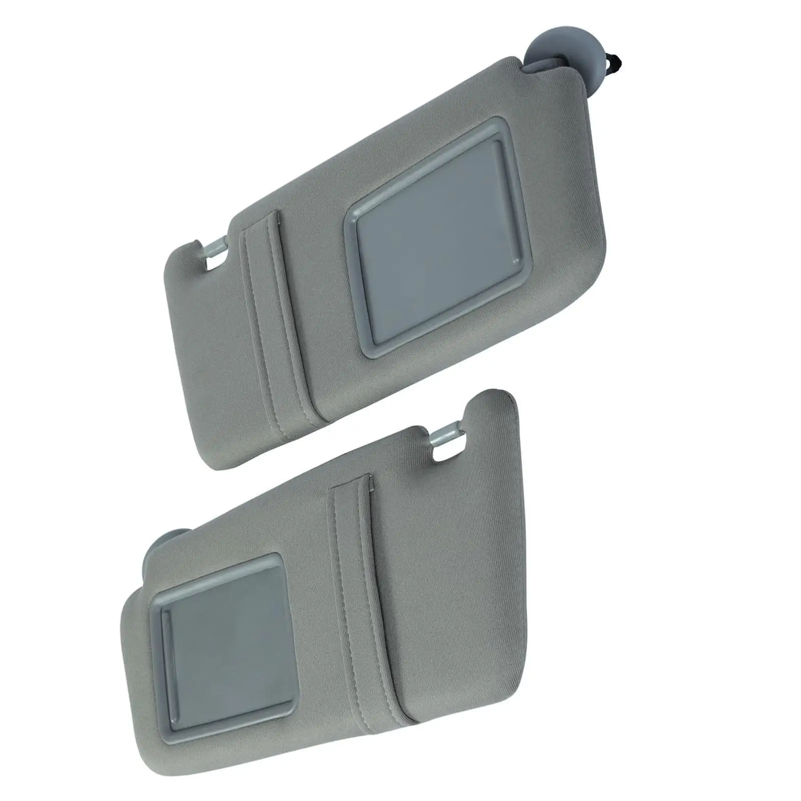 2Pcs Car Sun Visor 74320-06780-b0 Gray for Toyota for camry 2007-2011