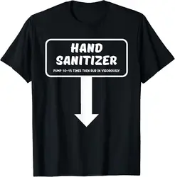 Hand Sanit1zer Funny Adult Humour Christmas Naughty Gag T-Shirt Anime Graphic T-shirts Unisex Summer Short Sleeve