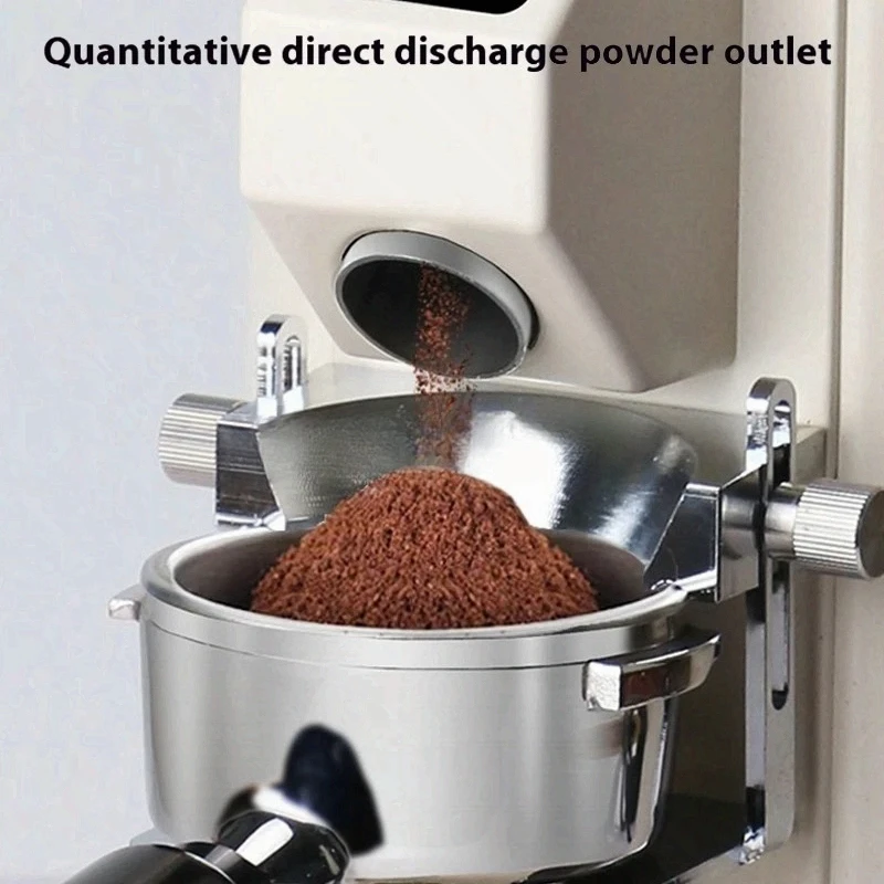 

Автоматическая кофемолка для дома, ресторана, кофейни: дозирование эспрессо, специальная машина для молотого кофе, быстрая скорость помола, низкий уровень шума