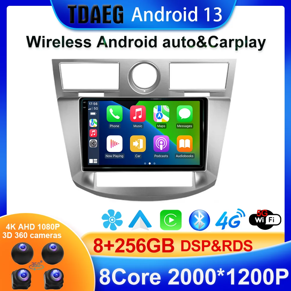 

Android 13 For Chrysler Sebring 3 JS 2006 - 2010 Car Radio Multimedia Video Player Navigation GPS Android No 2din 2 din dvd