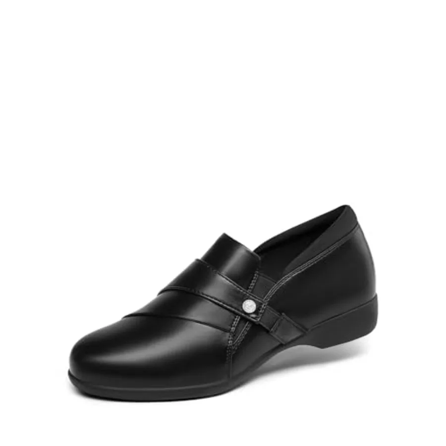 

DREAM PAIRS Loafers for Women Slip-on Dressy Comfortable Business Casual Work Office Faux Leather Loafer Shoes with Arch Suppor