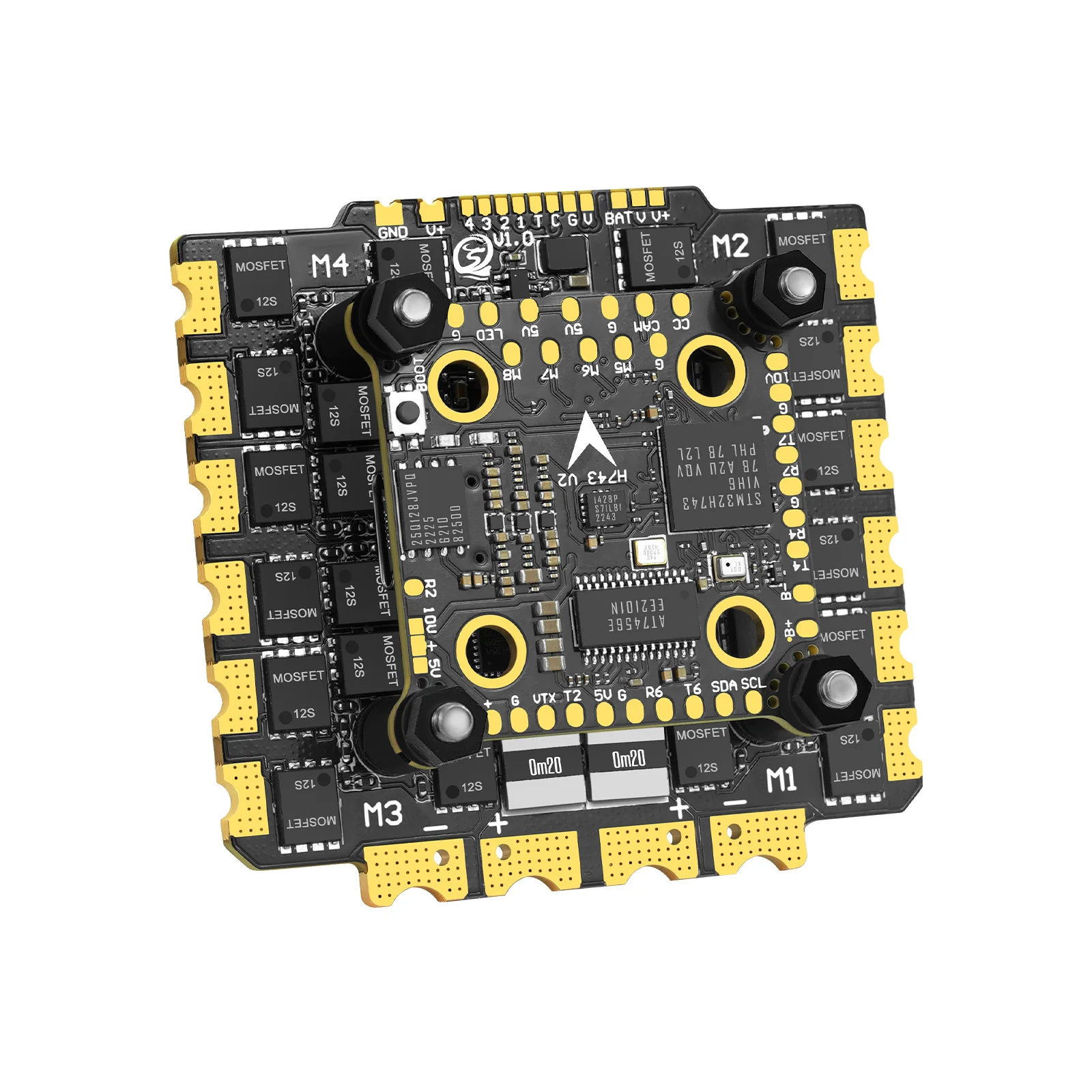 SEQURE H743 V2 & E130 G2 & E160 G2 Stack FC ICM42688P 4-12S 130A|160A ESC for Racing Freestyle FPV Racing Drone