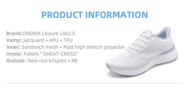 ONEMIX YUE SHUANG Laufschuhe für Herren, Luftpolster, sportliche Paar-Trainer, Sport-Laufschuhe, Outdoor-Sneaker für Damen – Detail 27