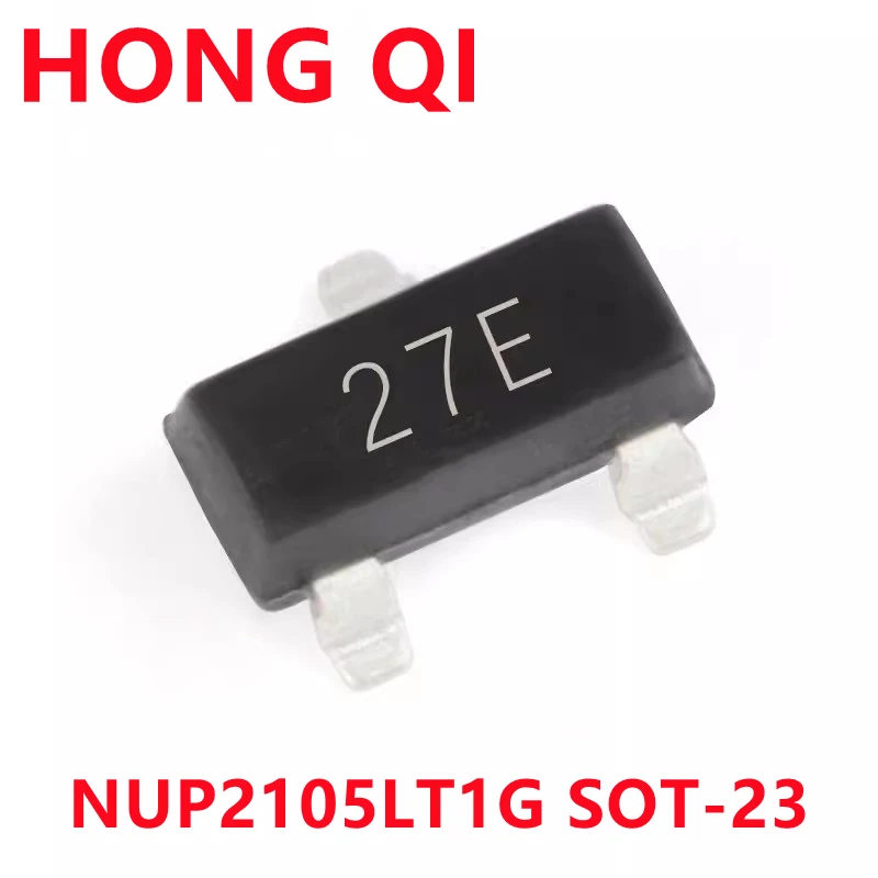 100PCS NUP2105LT1G NUP2105 27E SOT23 SOT-23 SMD New and Original IC Chipset ESD Anti-Static Protection Tube