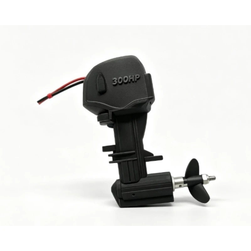3D Printed Outboard Motor for 40-60cm RC Boat Includes Housing 2212 Brushless Motor, Upgrade Part for Fishing/Yacht Patrol Boat