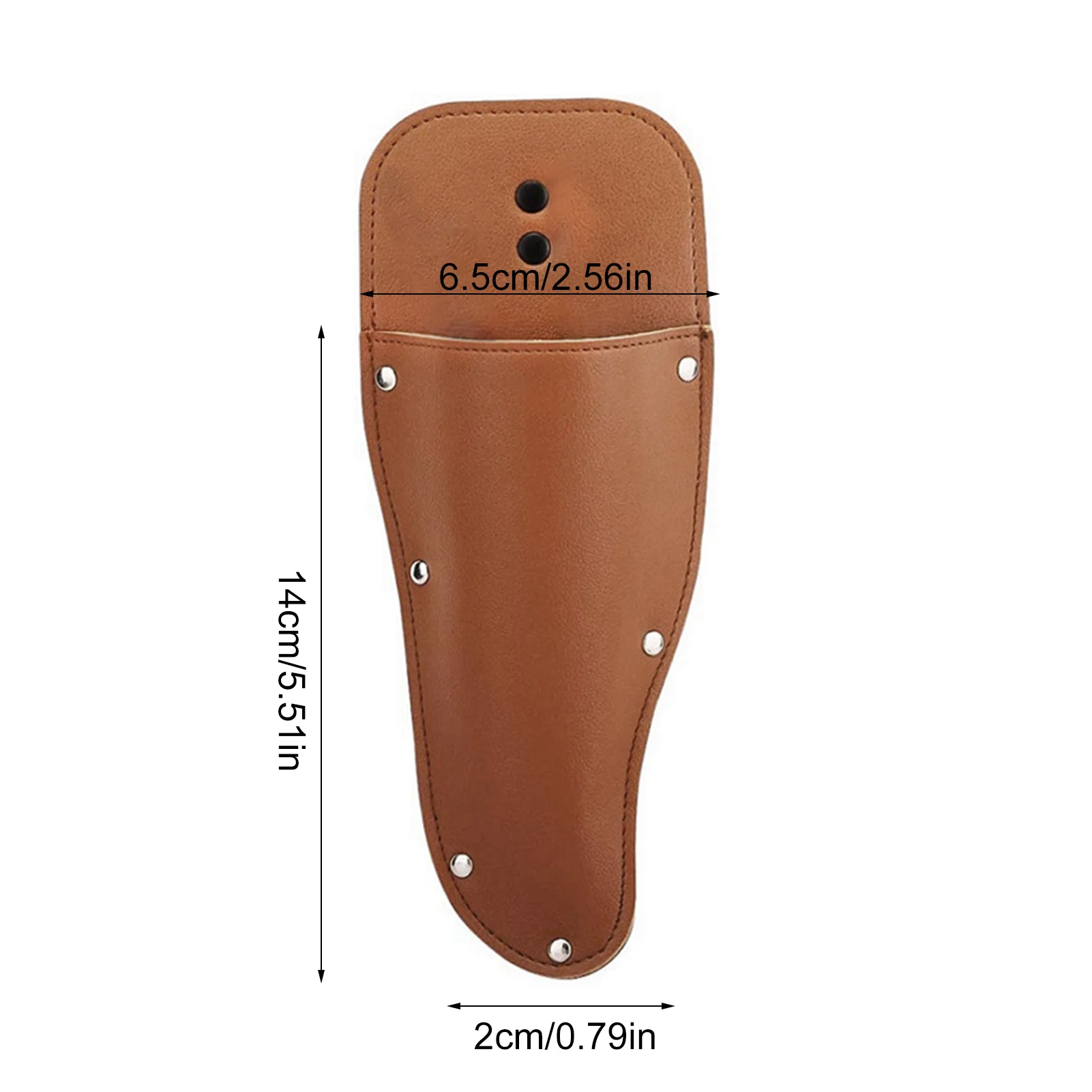 Gardening Pruner Sheath Protective Case Multifunction Leather Waist Hanging Pruner Shears Case Cover Garden Tool Bag