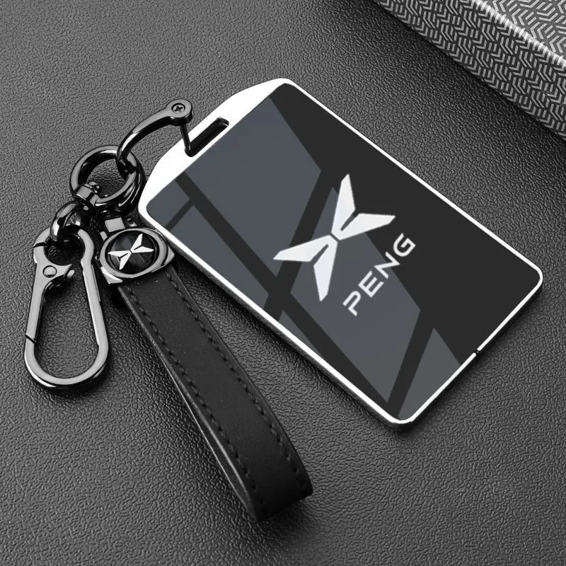 Für Xpeng Xiaopeng Mona M03 P7 P7i P7 + P5 G3 G3i G6 G9 G7 2025 2023 Auto Schlüssel Fall schlüsselbund Fob Abdeckung Shell Tasche Fob Zubehör