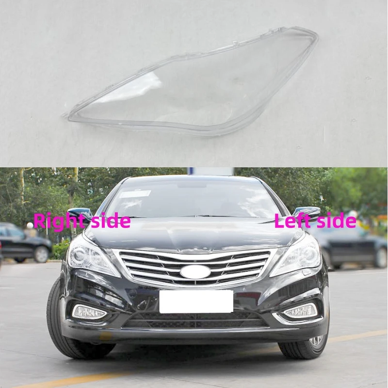 For Hyundai Azera 2011 2012 2013 2014 2015 Car Headlight Shell Headlamp Cover Replacement Headlamp Lens Headlight Glass