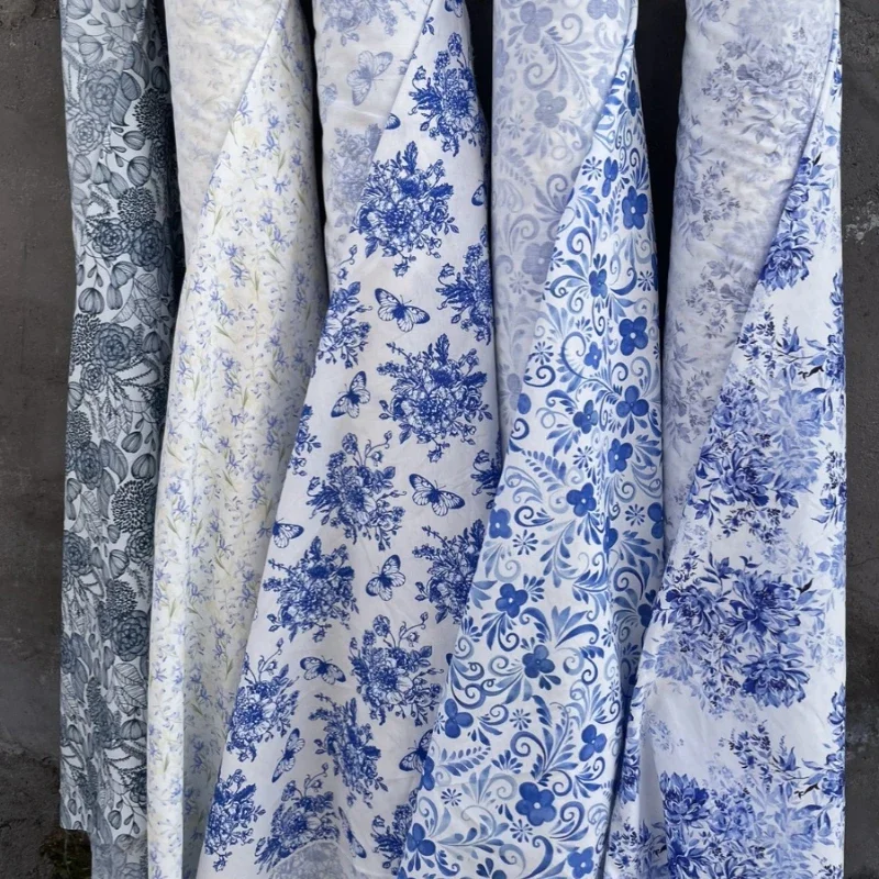 145X50Cm Blue White… - image