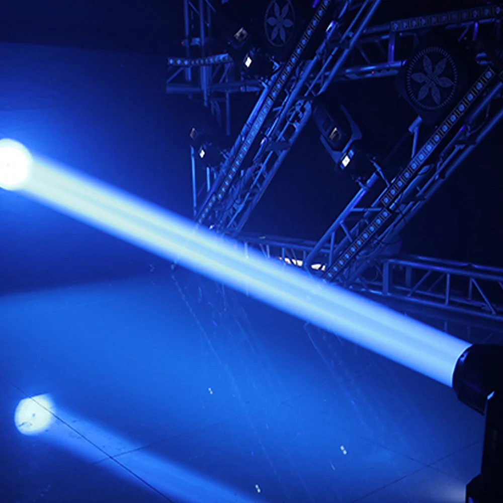 Imagem -06 - Moving Head Stage Light com Flight Case Luzes Rainbow Prism Gobo Dmx dj Disco Festa de Casamento Luzes Feixe 17r 350w Pcs