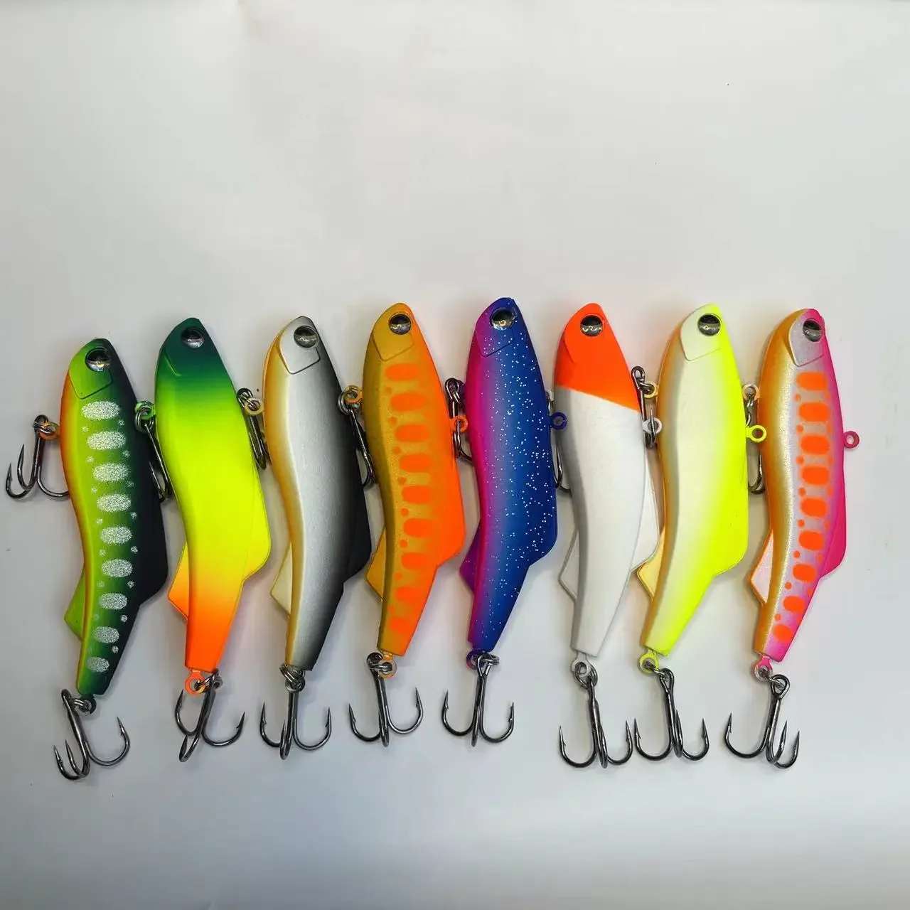 Madness Fishing lures 2024 Silicone Rattlin lures Shiriten Vib Vika 73/83/93 Spinning,Winter fishing For pike zander perch