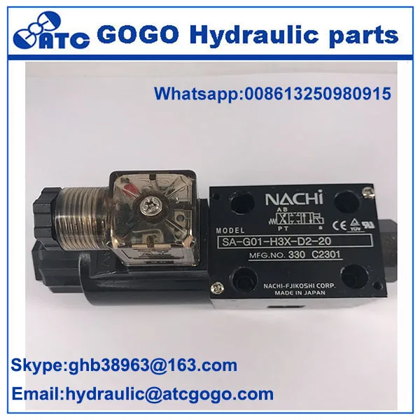 SA-G01-H3X-D2-20 , SA-G01-C6-C1-30 SA-G01-C8-C2-31 SE-G03-C6-GR-D2-20 SA Hydraulic solenoid valve