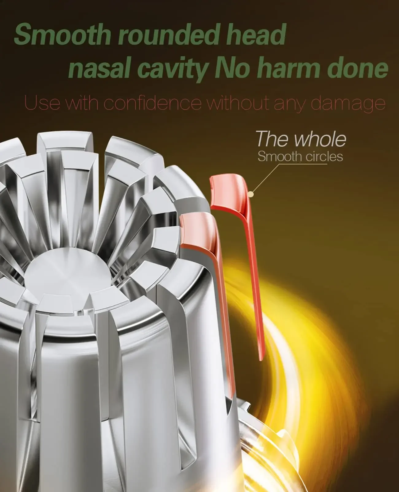 Триммер для волос в носу для мужчин без шума, моющийся ручной триммер для носа Tondeuse для носа aparador de pêlos do nariz