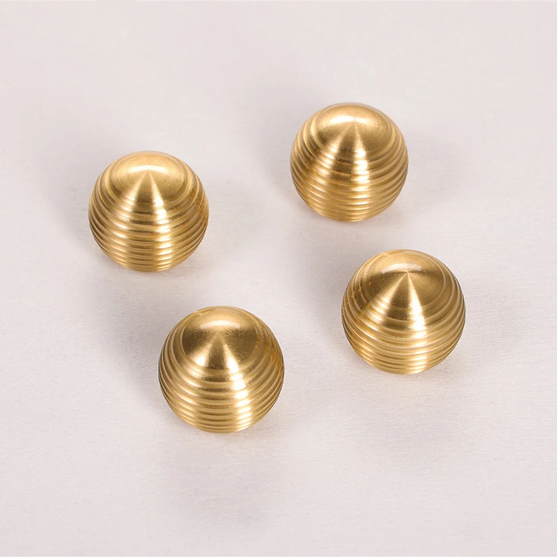 

Designed 4PCS Solid Pure Brass Furniture Pulls Handles Drawer Knobs Cupboard Kitchen Dresser TV Shoe Wine Cabinet Pulls Knobs