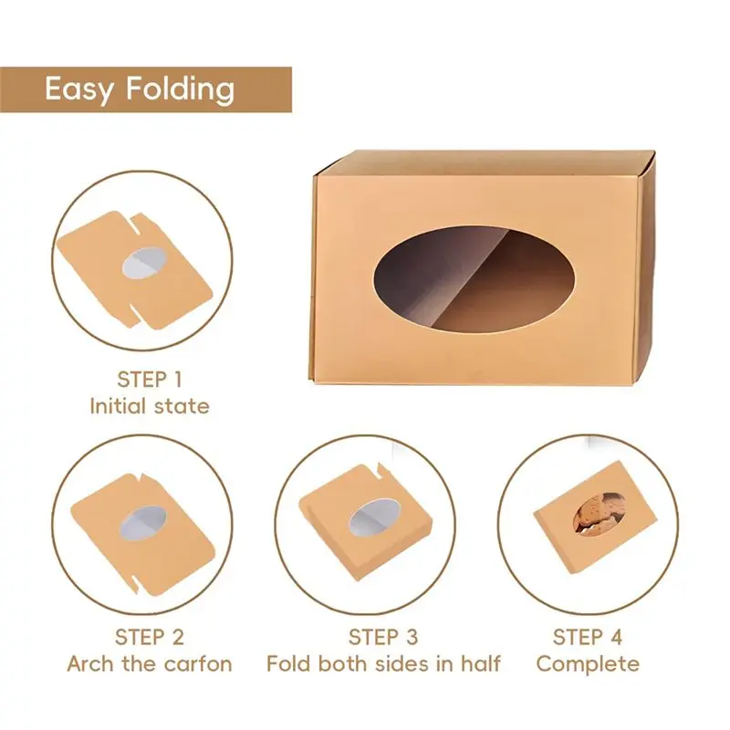 Stock Quantity 30 Pcs Soap Boxes With Window,Which Can Be Used To Present Their Soaps In An Attractive And Professional Way