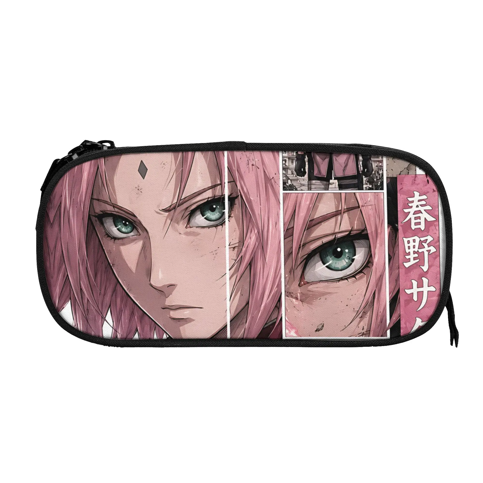 Custom Naruto Anime Theme Large Capacity Bags for Child Sakura Handheld Study Bag for Boys Gilrs Kids