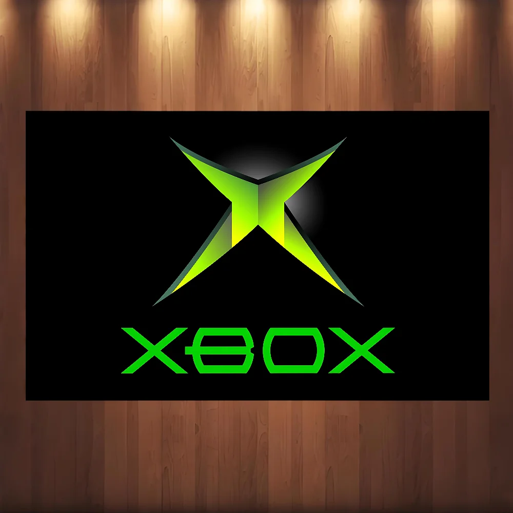 Alfombra De Jugador Xbox Flag BANNER نسيج البوليستر المطبوع العلم المرآب أو في الهواء الطلق للزينة