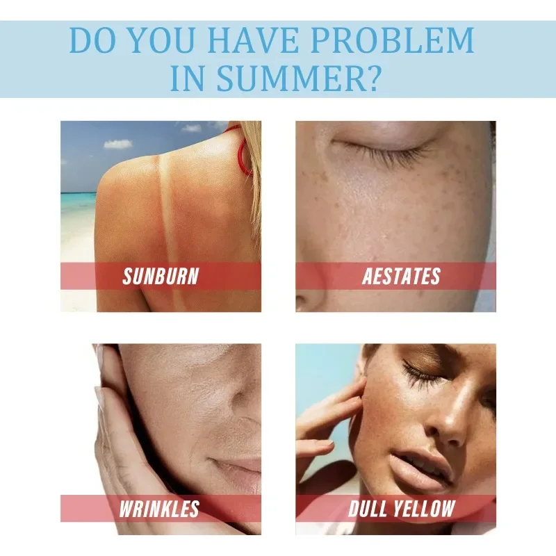 Sdatter ครีมกันแดด SPF 50ครีมกันแดดป้องกันยูวีครีมกันน้ำกันแดดครีมไวท์เทนนิ่งครีมกันแดดสำหรับ B