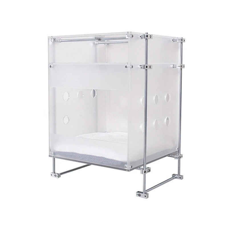 

Household indoor double-layer cat cage cat all-season universal acrylic board cat cabinet stainless steel does not take