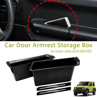For Suzuki Jimny Sierra JB64 JB74 Door Inner Armrest Storage Box Containers Organizer Stowing Tidying Interior Accessories