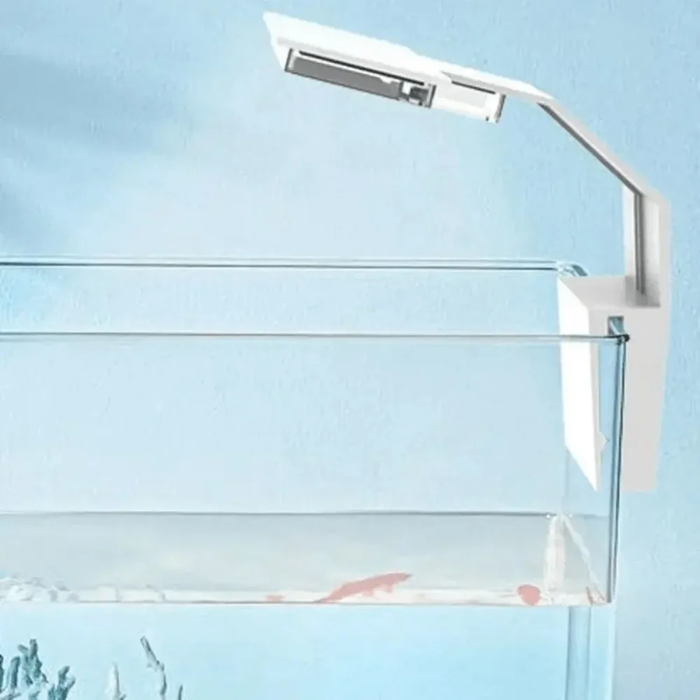Portable Clip on Fish Tank Light LED Energy Efficient Aquarium Lighting USB Waterproof Landscape Lamp For Small Tanks