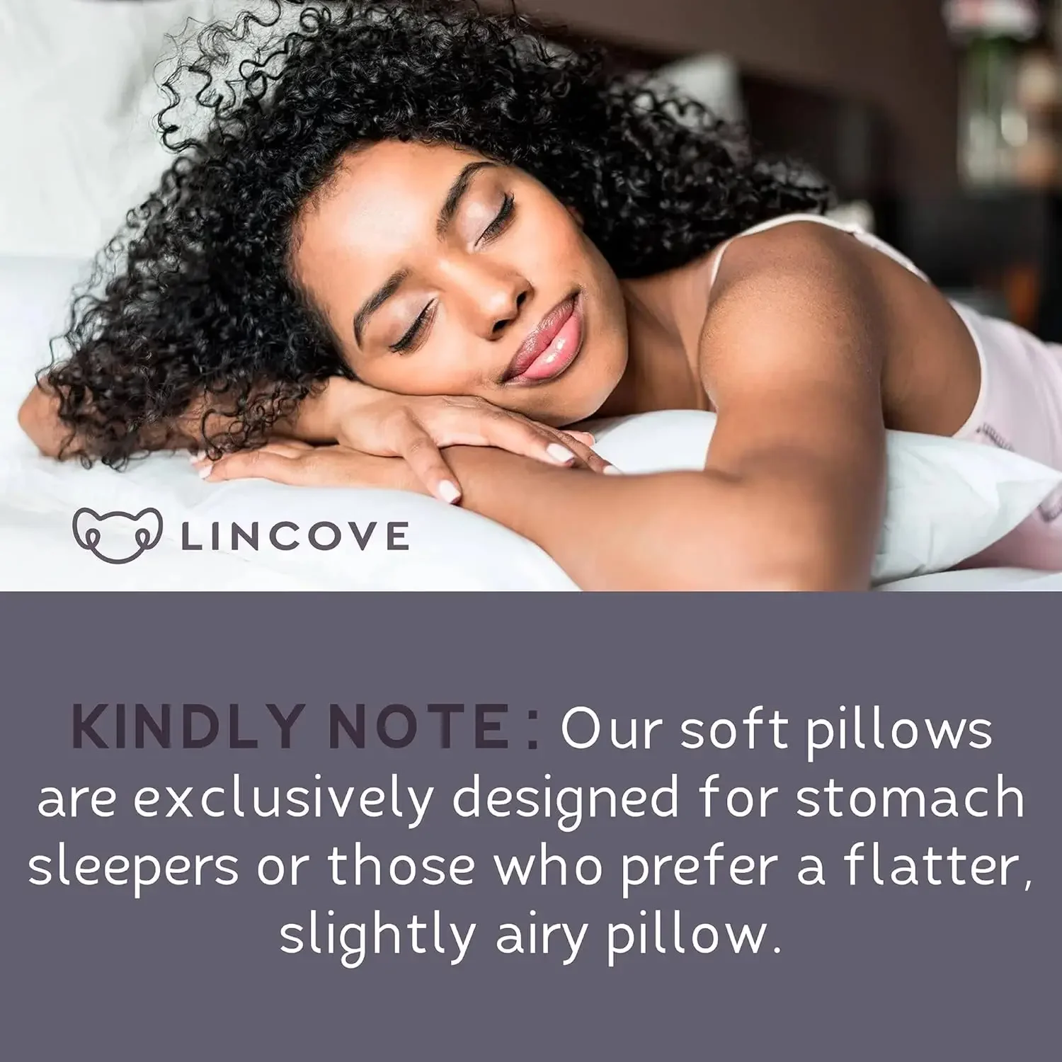 Signature 100% Natural Canadian White Down Luxury Sleeping Pillow - 800 Fill Power, 500 Thread Count Cotton Shell,