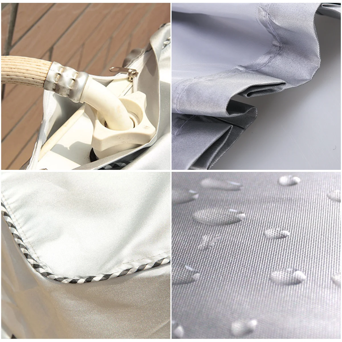 

Washing Machine Cover Top-Load Washer and Dryer Dustproof Waterproof Sunscreen Heavy Duty Fabric Zippered Opening Protector