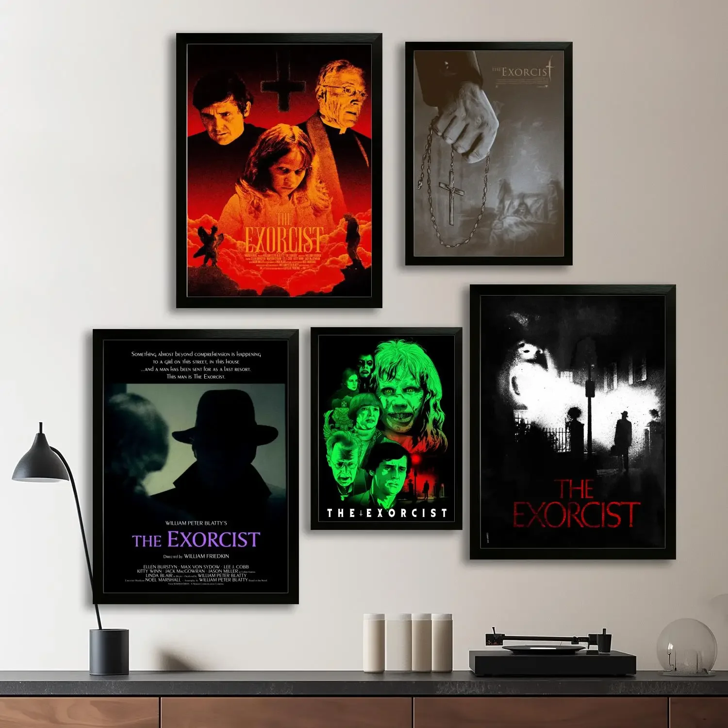 the exorcist movie Canvas Art Poster and Wall Art, Picture Print, Modern Family Bedroom Decor,Decorative painting