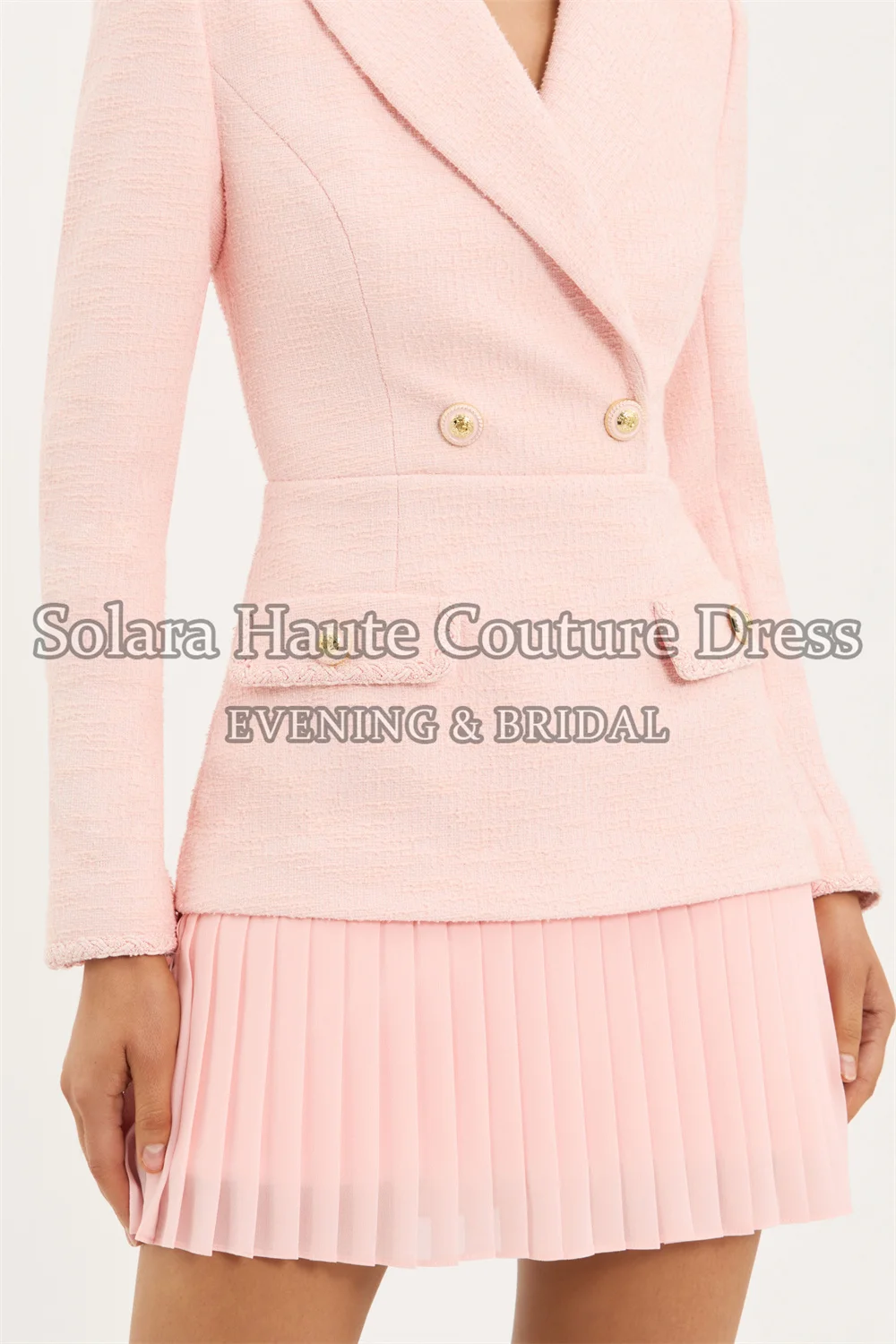 Solara Tweed Zweiteiler Blazer – Tweed Two Piece Blazer Dress Bewertung und Preis