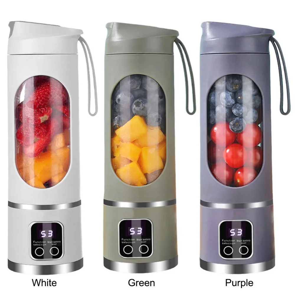 

Big Power Wholesale Fruit Juice Machine Household Charging Small Crushed Ice Electric Juice Cup Portable