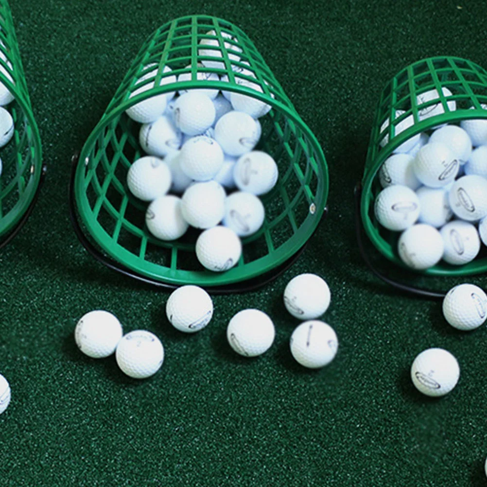 

Ball Frame Golfs Bucket of Balls Storage Basket Collecting Steel Wire Plastic Baskets