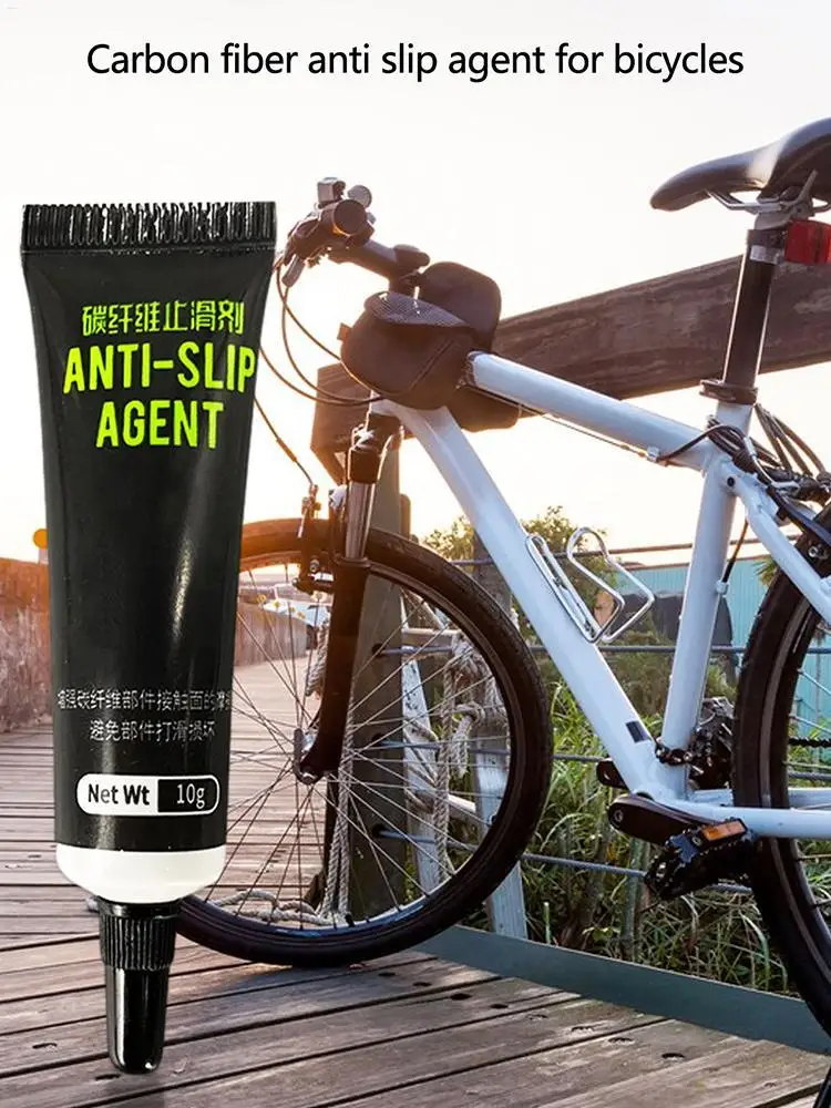 AliExpress 10g Carbon Fiber Anti-Slip Torque Retention Paste for Bikes MTB Seatpost Anti-Creak Grease Bicycle Carbon Assembly Gel