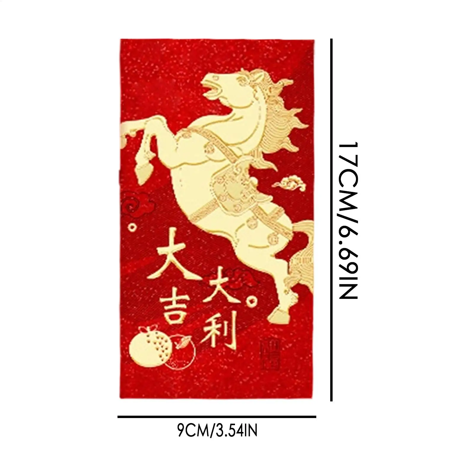 مظاريف المال رقائق الذهب النقش التقليدية القمرية الجديدة 2026 المغلفات الحمراء للزواج المشاركة عيد ميلاد الربيع