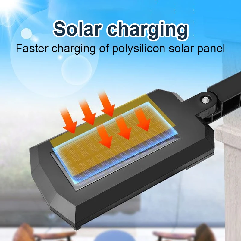 3900000LM أضواء الشمسية في الهواء الطلق مع جهاز التحكم عن بعد محس حركة الفيضانات الجدار مصباح 2000 واط LED IPX65 أضواء تعمل بالطاقة الشمسية مقاوم للماء #3