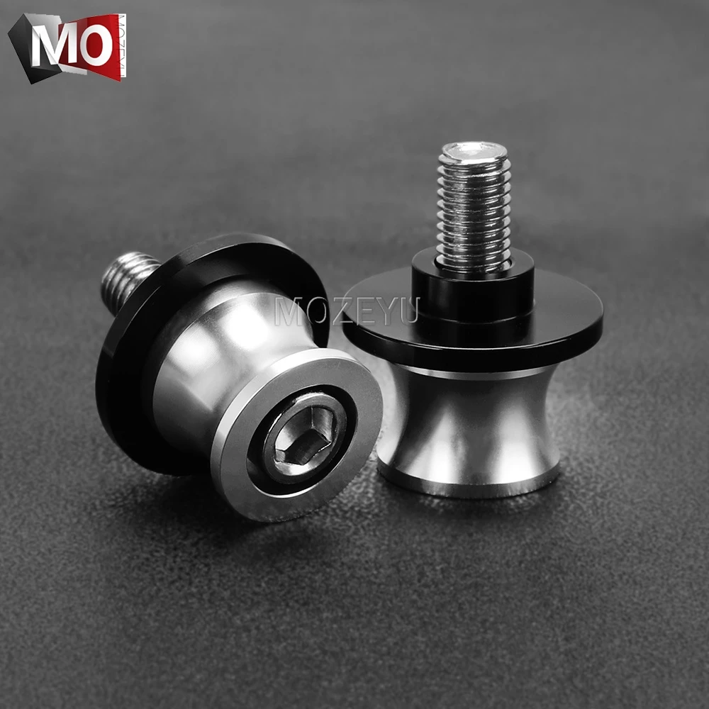 Motorcycle accessories Swingarm Spools slider stand screws For KAWASAKI ZX-636R ZX636R ZX6R ZX6RR 2000-2023 2001 2002 2003 2004
