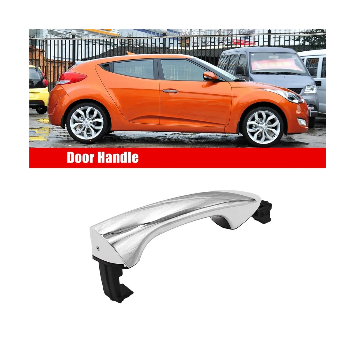 82661-2V010 Car Exterior Door Handle for Hyundai Veloster 1.6L 82661 2V010