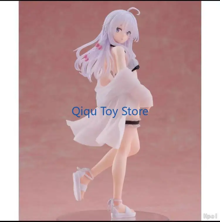 

Японская версия аутентичного TAITO Witch's Journey Irena Swimsuit Swimsuit White Ver Standing Posture Prize Handicraft