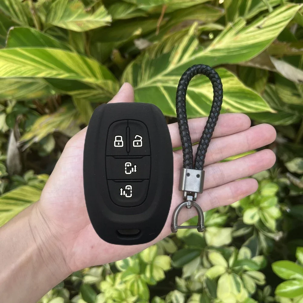 4-przyciskowy silikonowy pokrowiec na kluczyk samochodowy do Maxus G50 Plus D60 G10 G20 RV V90 T60 T70 EUNIQ5 Smart Remote Keychain