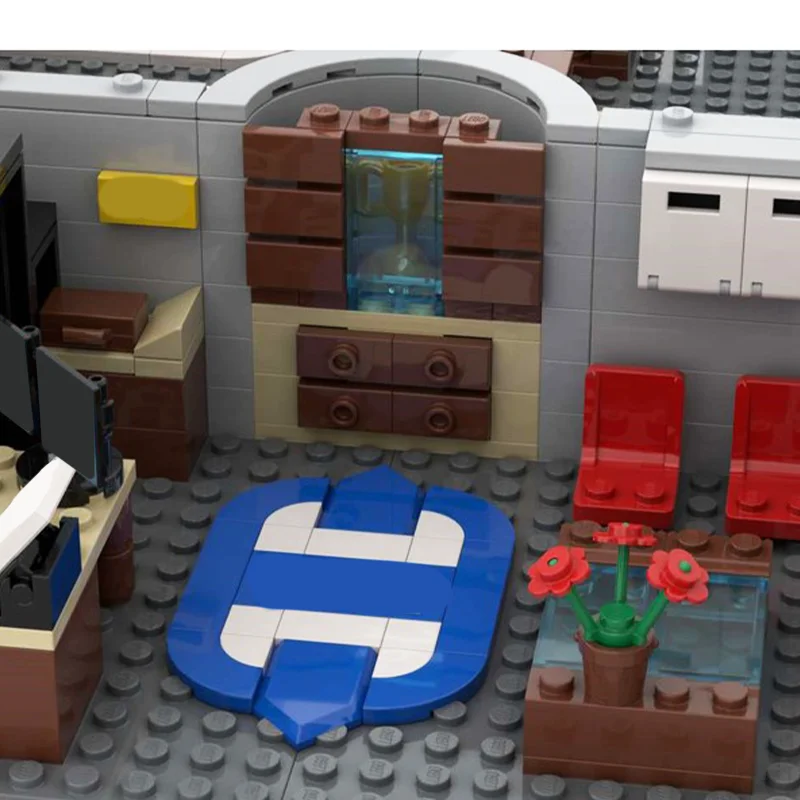 6738Pcs Maximum-Security Prison MOC High-Alert Jail with Reinforced Walls & Watchtowers  Education Building Blocks Gift