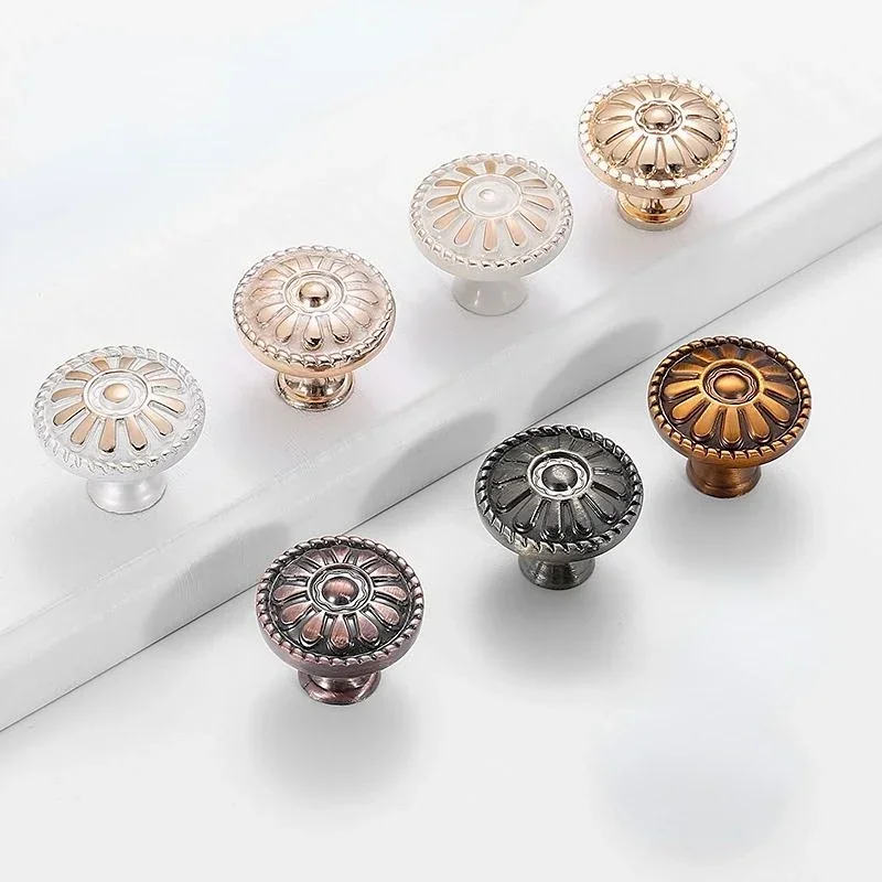 Alloy Gold Silver Cabinet Knobs and Handles Kitchen Cupboard Door Pulls Drawer Knobs Furniture Hardware